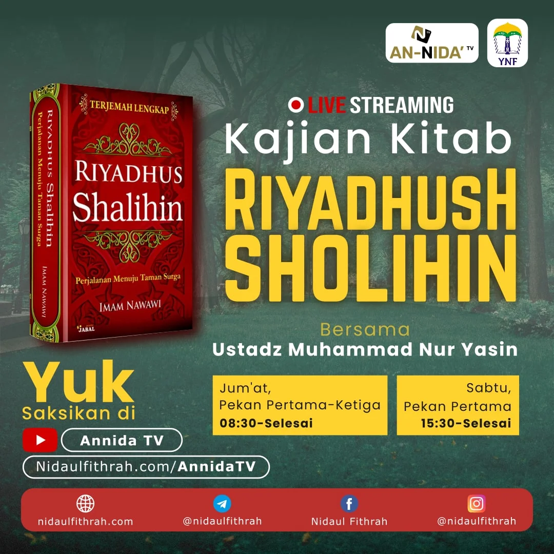 Kajian Kitab Riyadhushalihin